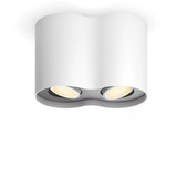 Philips Hue White Ambiance Foco doble de columna, Luz de LED blanco