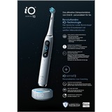 Procter & Gamble iO Series 10 Adulto Cepillo dental oscilante Blanco, Cepillo de dientes eléctrico blanco, Adulto, Cepillo dental oscilante, Cuidados diarios, Limpieza profunda, Cuidado de las encías, Sensible, Blanqueador, Blanco, 2 min, Blanco