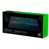 Razer Ornata V3 TKL, Teclado para gaming negro