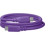 Rode Microphones USB 3.2 Gen1 Kabel SC27-PU purple, USB-C Stecker > USB-C Stecker, Cable violeta