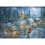 Schmidt Spiele Thomas Kinkade Studios: Noche Silenciosa de Santa, Puzzle 