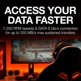 Seagate FireCuda ST8000DXA01 disco duro interno 8 TB 7200 RPM 256 MB 3.5" Serial ATA III, Unidad de disco duro 8 TB, 7200 RPM, 256 MB, 3.5", Serial ATA III