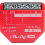 Shelly 1PM Gen4, Relé rojo