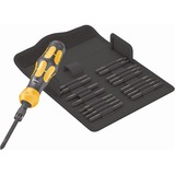 Wera Kraftform Kompakt 900 Imperial Set 1, con destornillador de impacto, Conjuntos de bits negro/Amarillo