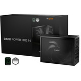 be quiet! Dark Power Pro 14 IO 1600W, Fuente de alimentación de PC negro
