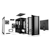 be quiet! Shadow Base 800 Black Midi Tower Negro, Cajas de torre negro, Midi Tower, PC, Negro, ATX, EATX, micro ATX, Mini-ITX, Acrilonitrilo butadieno estireno (ABS), Acero, Vidrio templado, 18 cm