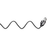 goobay Cable adaptador Ethernet USB-A 3.2 Gen1 > RJ-45, Slim negro/Gris