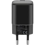 goobay Cargador rápido USB-C Nano, PD, GaN, 45 vatios negro