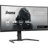 iiyama GCB3482WQSU-B1 pantalla para PC 86,4 cm (34") 3440 x 1440 Pixeles UltraWide Quad HD LED Negro, Monitor de gaming negro, 86,4 cm (34"), 3440 x 1440 Pixeles, UltraWide Quad HD, LED, 0,6 ms, Negro