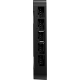 ARCTIC Controlador de ventilador, controlador de ventilador de 10 puertos, Control del ventilador negro