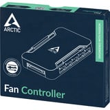 ARCTIC Controlador de ventilador, controlador de ventilador de 10 puertos, Control del ventilador negro
