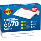 AVM 20003047, Router blanco/Rojo