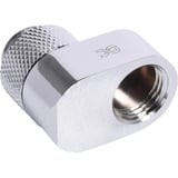 Alphacool Carámbano 16mm acoplamiento giratorio G1/4 macho a G1/4 hembra, Conexión cromado