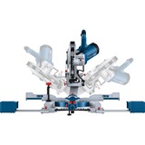 Bosch GCM 305-254 D PROFESSIONAL 4500 RPM 1500 W, Sierras de corte a inglete y a bisel azul, Bisel doble, 4500 RPM, 48°, 48°, 47°, 47°