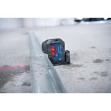Bosch GPL 3 G Professional Nivel de punto 30 m 500-540 nm (< 10mW), Láser de puntos azul/Negro, 30 m, 0,35 mm/m, 4°, 4 s, Horizontal/Vertical, Verde