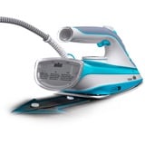 Braun TexStyle 5 SI 5006 BL Plancha vapor-seco Suela de cerámica 2600 W Azul, Gris, Blanco, Plancha a vapor azul/blanco, Plancha vapor-seco, Suela de cerámica, 2 m, 180 g/min, Azul, Gris, Blanco, 50 g/min