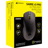 Corsair SABRE v3 PRO PureVector Ultralight Ergo, Ratones para gaming negro
