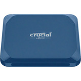 Crucial X10 Portable SSD 2 TB, Unidad de estado sólido azul