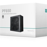 DeepCool R-PF650D-HA0B-EU, Fuente de alimentación de PC negro