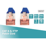 Digitus Cable de parche CAT 6 S/FTP 5m azul