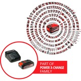 EINHELL PXC-Starter-Kit Juego de cargador y baterías, Conjunto negro, Juego de cargador y baterías, 2,5 Ah, 18 V, Negro, Rojo, 0,83 h, 200 - 250 V