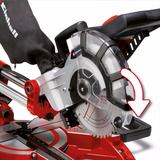EINHELL TC-SM 2131/1 Dual, Sierras de corte a inglete y a bisel rojo/Negro