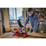 EINHELL TC-SM 2131/1 Dual, Sierras de corte a inglete y a bisel rojo/Negro