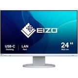 EIZO FlexScan EV2490-WT pantalla para PC 60,5 cm (23.8") 1920 x 1080 Pixeles Full HD LCD Blanco, Monitor LED blanco, 60,5 cm (23.8"), 1920 x 1080 Pixeles, Full HD, LCD, 5 ms, Blanco