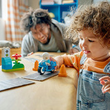 LEGO DUPLO Town Motocicleta policial azul, Juegos de construcción 