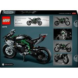 LEGO Moto Kawasaki Ninja H2R, Juegos de construcción Juego de construcción, 10 año(s), Plástico, 643 pieza(s), 873 g