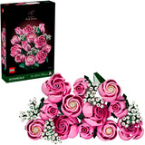 LEGO Ramo de flores rosa Botanicals (con jarrón), Juegos de construcción 