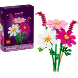 LEGO Ramo de flores rosa Botanicals (con jarrón), Juegos de construcción 