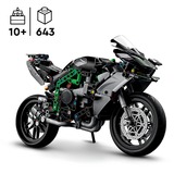 LEGO Technic Moto Kawasaki Ninja H2R, Juegos de construcción Juego de construcción, 10 año(s), Plástico, 643 pieza(s), 873 g