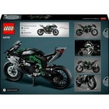 LEGO Technic Moto Kawasaki Ninja H2R, Juegos de construcción Juego de construcción, 10 año(s), Plástico, 643 pieza(s), 873 g