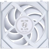 Lian Li UNI FAN SL120 LCD Wireless, Ventilador blanco