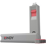 Lindy 40425 bloqueador de puerto Bloqueador de puerto + clave USB Tipo C Rosa 5 pieza(s), Castillo Bloqueador de puerto + clave, USB Tipo C, Rosa, 5 pieza(s), 10 g