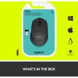 Logitech M280 ratón mano derecha RF inalámbrico Óptico 1000 DPI negro, mano derecha, Óptico, RF inalámbrico, 1000 DPI, Negro