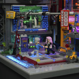 Lumibricks Cyberpunk Neoncity Gamestack, Juegos de construcción 