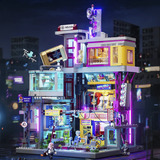 Lumibricks Cyberpunk Neoncity Gamestack, Juegos de construcción 