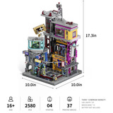 Lumibricks Cyberpunk Neoncity Gamestack, Juegos de construcción 