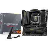 MSI MAG B850M MORTAR WIFI placa base AMD B850 Zócalo AM5 micro ATX negro, AMD, Zócalo AM5, AMD Ryzen 7000 Series, AMD Ryzen 8000 Series, AMD Ryzen 9000 Series, Zócalo AM5, DDR5-SDRAM, 256 GB