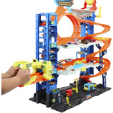 Mattel City HKX48 vehículo de juguete, Juego de construcción Set de pistas y vehículo, 4 año(s), Plástico, Multicolor