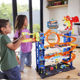 Mattel City HKX48 vehículo de juguete, Juego de construcción Set de pistas y vehículo, 4 año(s), Plástico, Multicolor