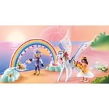 PLAYMOBIL Princess Magic Pegaso celestial con arcoíris, Juegos de construcción 