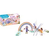 PLAYMOBIL Princess Magic Pegaso celestial con arcoíris, Juegos de construcción 