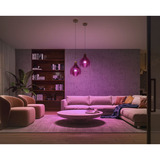 Philips Hue White & Color Ambiance Juego de Inicio: E27 Lámpara Inteligente A60 Paquete de Tres, Lámpara LED 