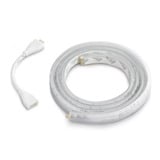 Philips Hue White & Color Ambiance Lightstrip Plus extensión V4 1 metro, Tira de LED blanco