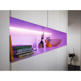 Philips Hue White & Color Ambiance Lightstrip Plus extensión V4 1 metro, Tira de LED blanco