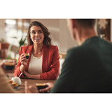 Philips Senseo CSA230/01 cafetera eléctrica Totalmente automática Cafetera de cápsulas 0,9 L, Cafetera monodosis blanco/Negro, Cafetera de cápsulas, 0,9 L, Dosis de café, 1450 W, Negro, Blanco