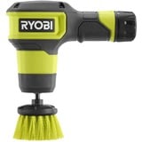 Ryobi Mini cepillo de limpieza recargable RSCR4-0, 4 Voltios verde/Gris